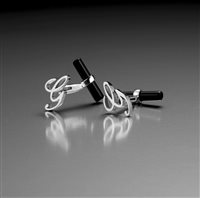 Gemelli Sangiorgi Preziosi Uomo in Argento Onice 24112022-1 - 24112022-1